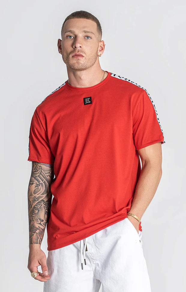 RED MESSAGE TEE Gianni Kavanagh