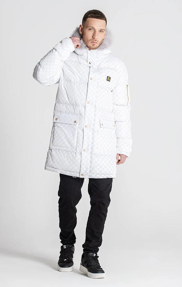 White Clone Coat Gianni Kavanagh