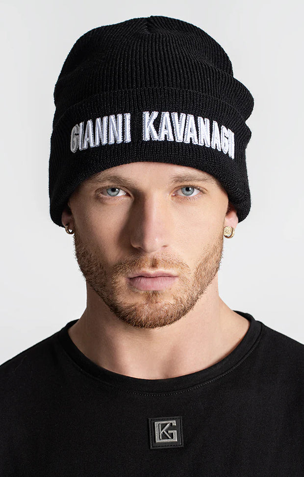 Black Core Beanie Gianni Kavanagh