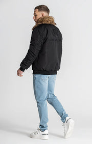 Black Core Bomber Jacket Gianni Kavanagh