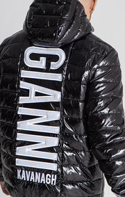 Black Team Puffer Jacket Gianni Kavanagh