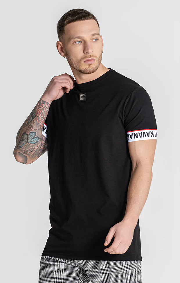 Black Track Tee Gianni Kavanagh