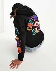 Multi Bagged Oversized Hoodie Couture