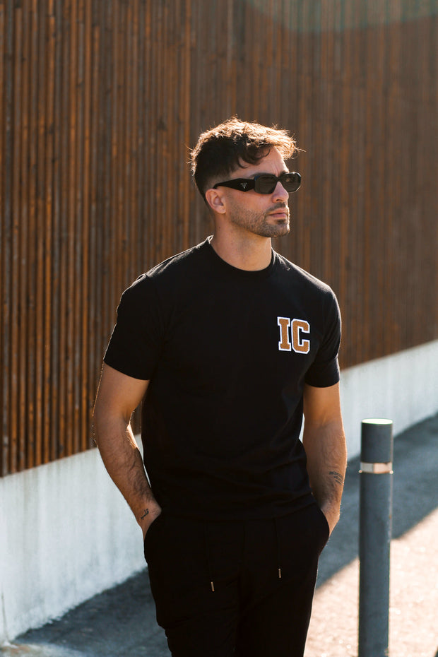 T-shirt College IC Black IC Wear