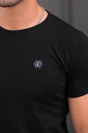 T-shirt Hexa Platinum Black IC Wear