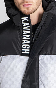 White Clone Puffer Jacket Gianni Kavanagh