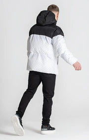 White Clone Puffer Jacket Gianni Kavanagh