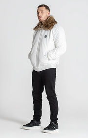 White Core Bomber Jacket Gianni Kavanagh