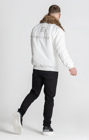 White Core Bomber Jacket Gianni Kavanagh