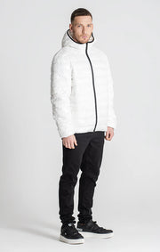 White Team Puffer Jacket Gianni Kavanagh