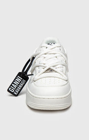 White Total Wrapped Sneakers Gianni Kavanagh