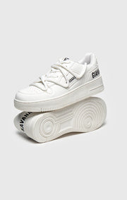 White Total Wrapped Sneakers Gianni Kavanagh