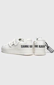 White Total Wrapped Sneakers Gianni Kavanagh