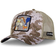 Boné camuflagem Coiote e Bip Bip LOO10 BBC Looney Tunes da Capslab Caps Lab