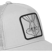 Boné cinza Bugs Bunny LOO4 BUG1 Looney Tunes da Capslab Caps Lab