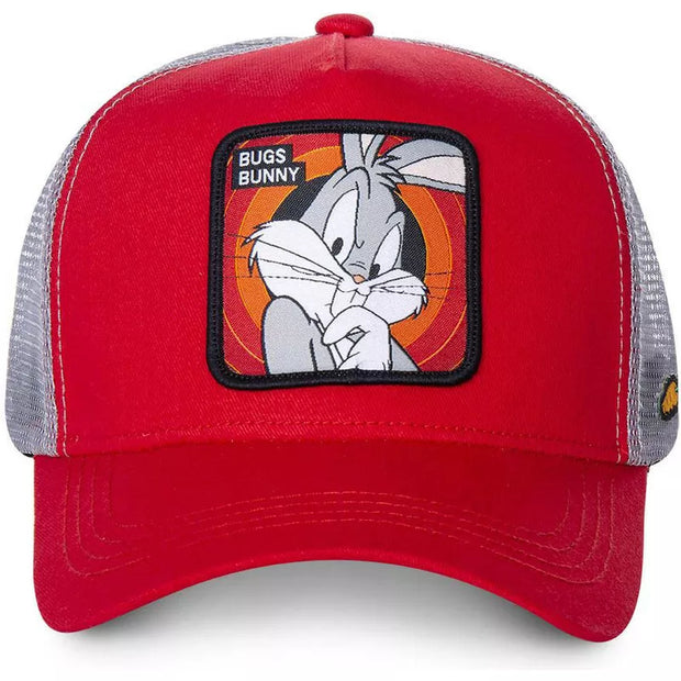 Boné vermelho Bugs Bunny Looney Tunes Caps Lab