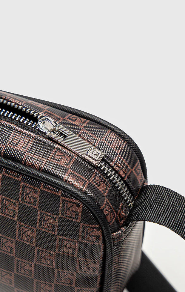 Brown iD Clone Shoulder Bag Gianni Kavanagh