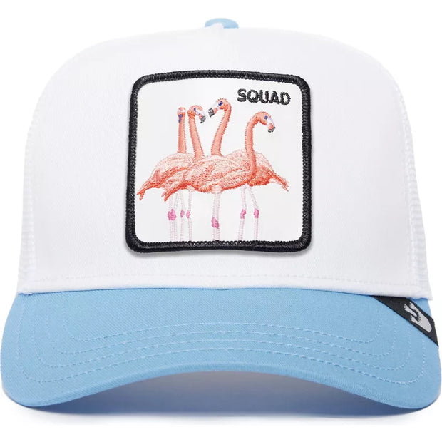 Goorin Bros. Flamingo Squad The Farm Premium White and Blue Goorin Bros