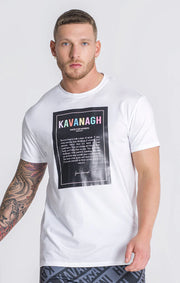 T-Shirt Unstoppable Branca Gianni Kavanagh Gianni Kavanagh