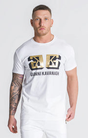 T-Shirt Mirror Branca Gianni Kavanagh