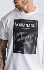 T-Shirt Unstoppable Branca Gianni Kavanagh Gianni Kavanagh