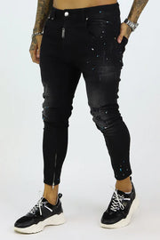 Calça Black Painted Jeans Retzo